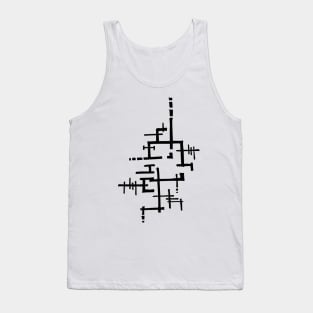 Abstract Plan Architecture Tank Top